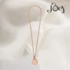 Fossil Jacqueline Rose Gold Watch Locket Necklace